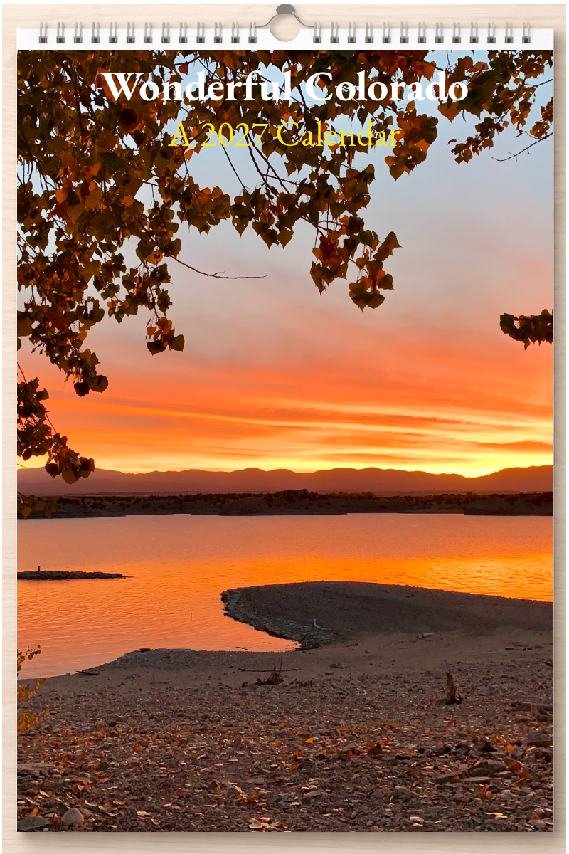 Wonderful Colorado: A 2027 Calendar