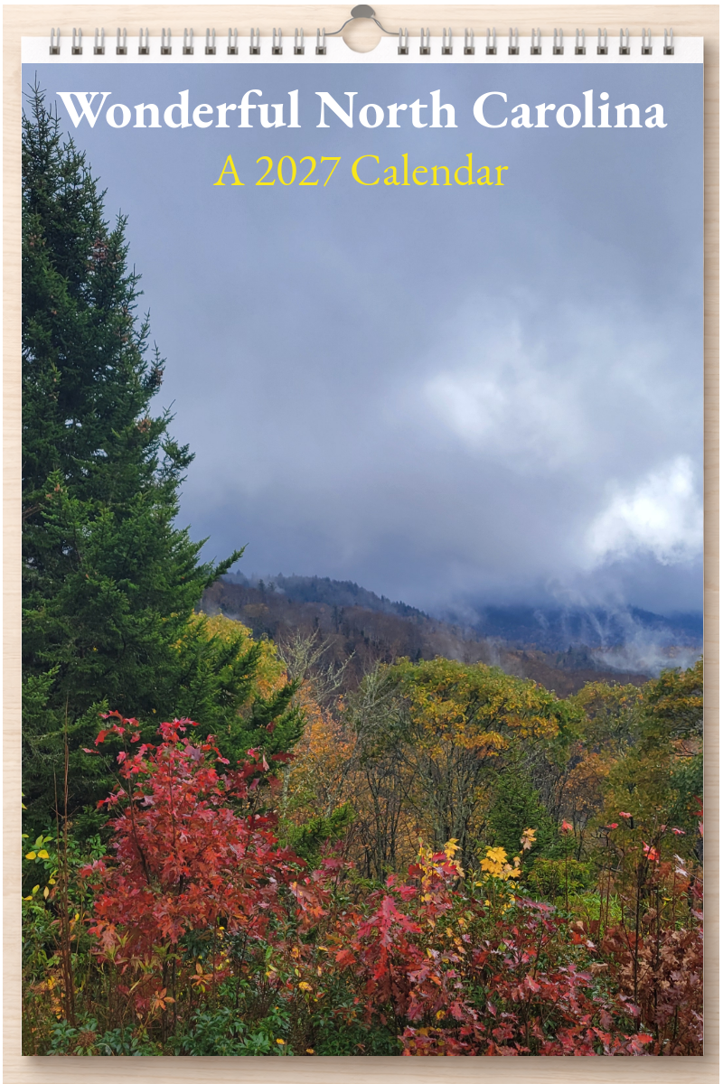 Wonderful North Carolina: A 2027 Calendar