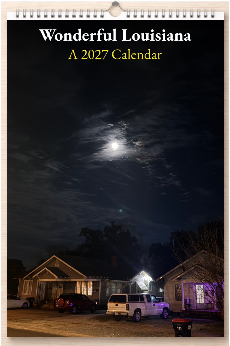 Wonderful Louisiana: A 2027 Calendar