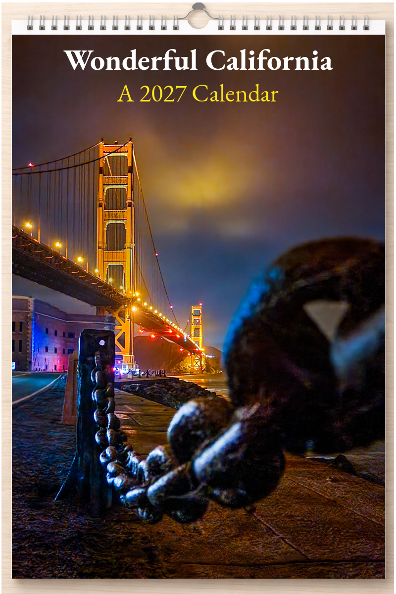 Wonderful California: A 2027 Calendar