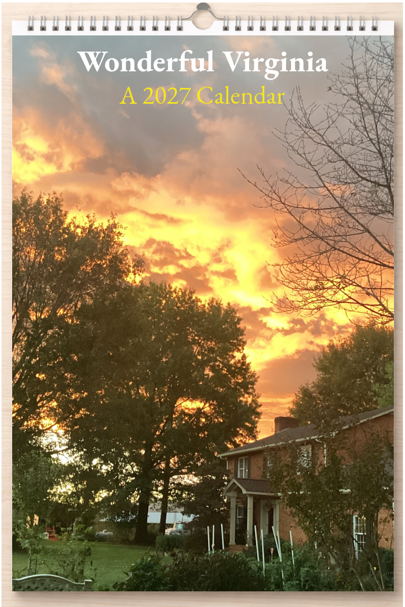 Wonderful Virginia: A 2027 Calendar