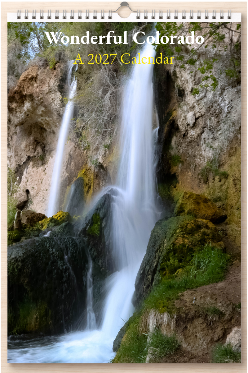Wonderful Colorado: A 2027 Calendar