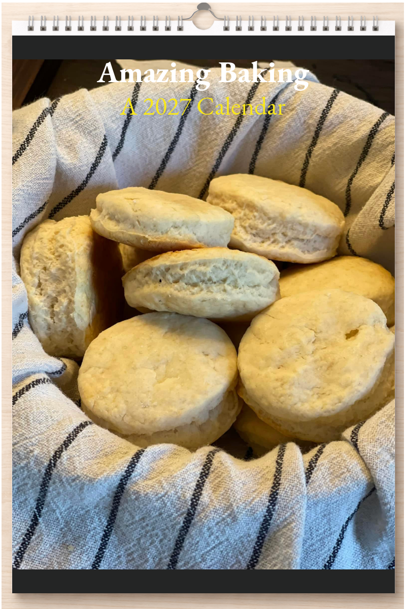 Amazing Baking: A 2027 Calendar