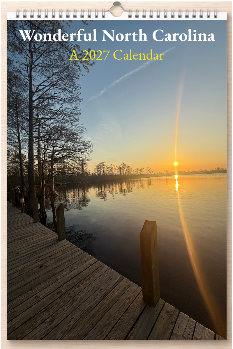 Wonderful North Carolina: A 2027 Calendar
