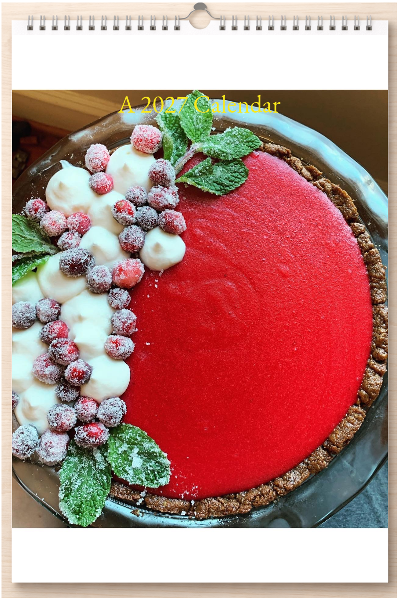 Amazing Baking: A 2027 Calendar