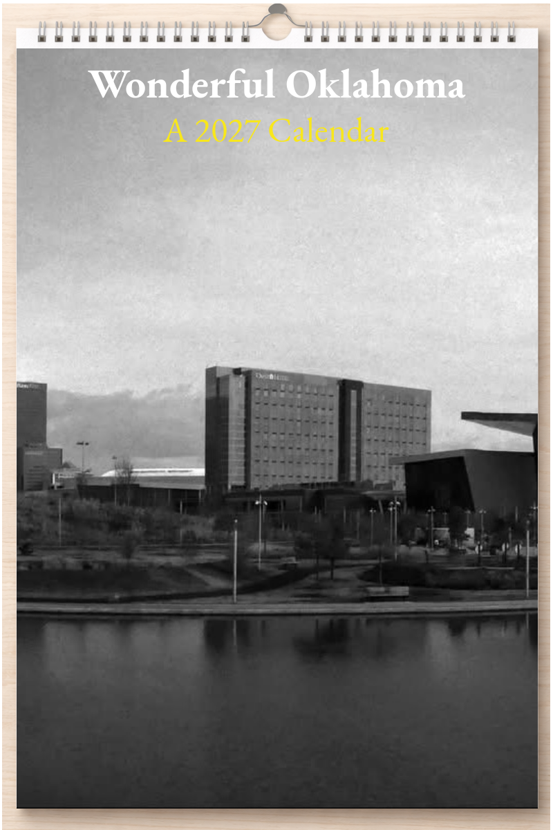 Wonderful Oklahoma: A 2027 Calendar