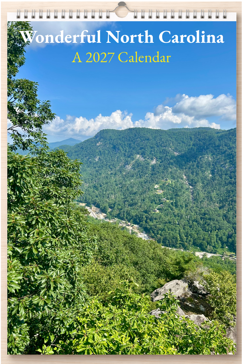 Wonderful North Carolina: A 2027 Calendar
