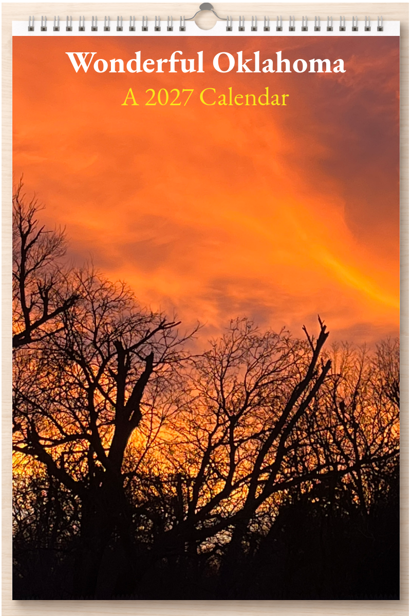 Wonderful Oklahoma: A 2027 Calendar