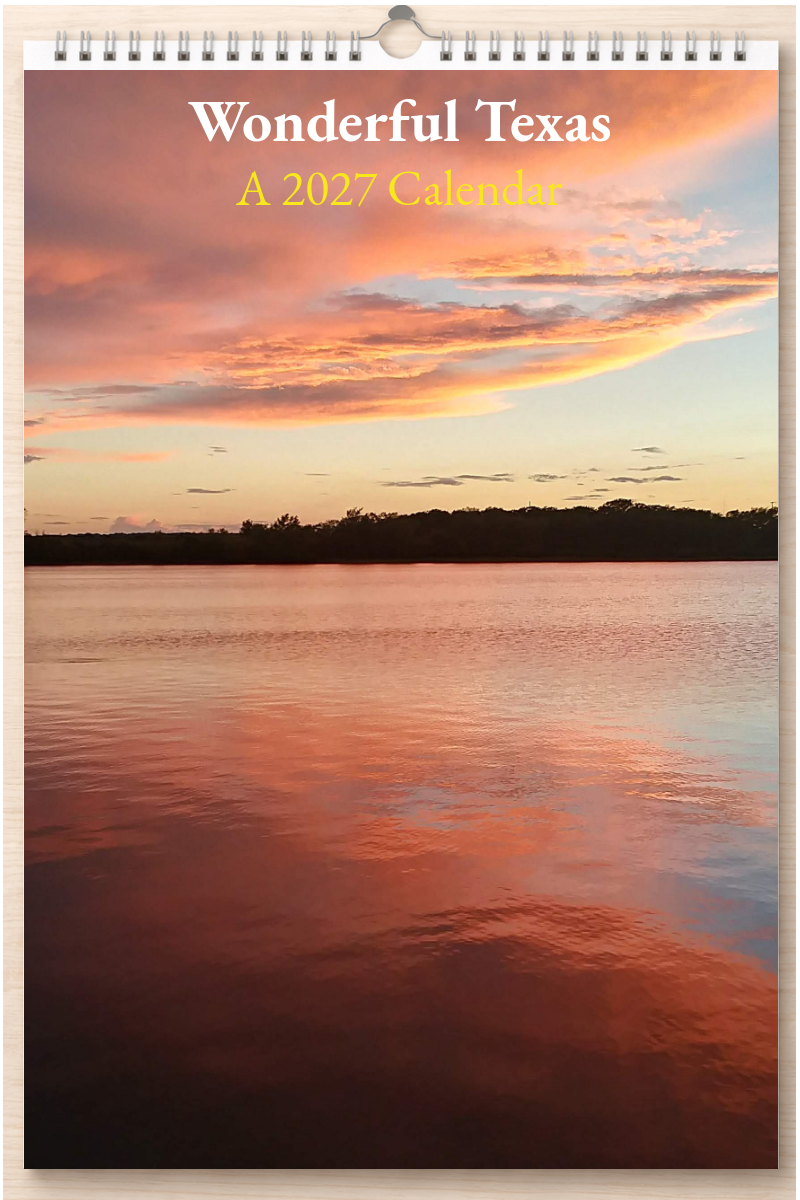 Wonderful Texas: A 2027 Calendar
