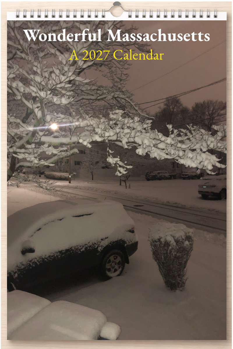 Wonderful Massachusetts: A 2027 Calendar