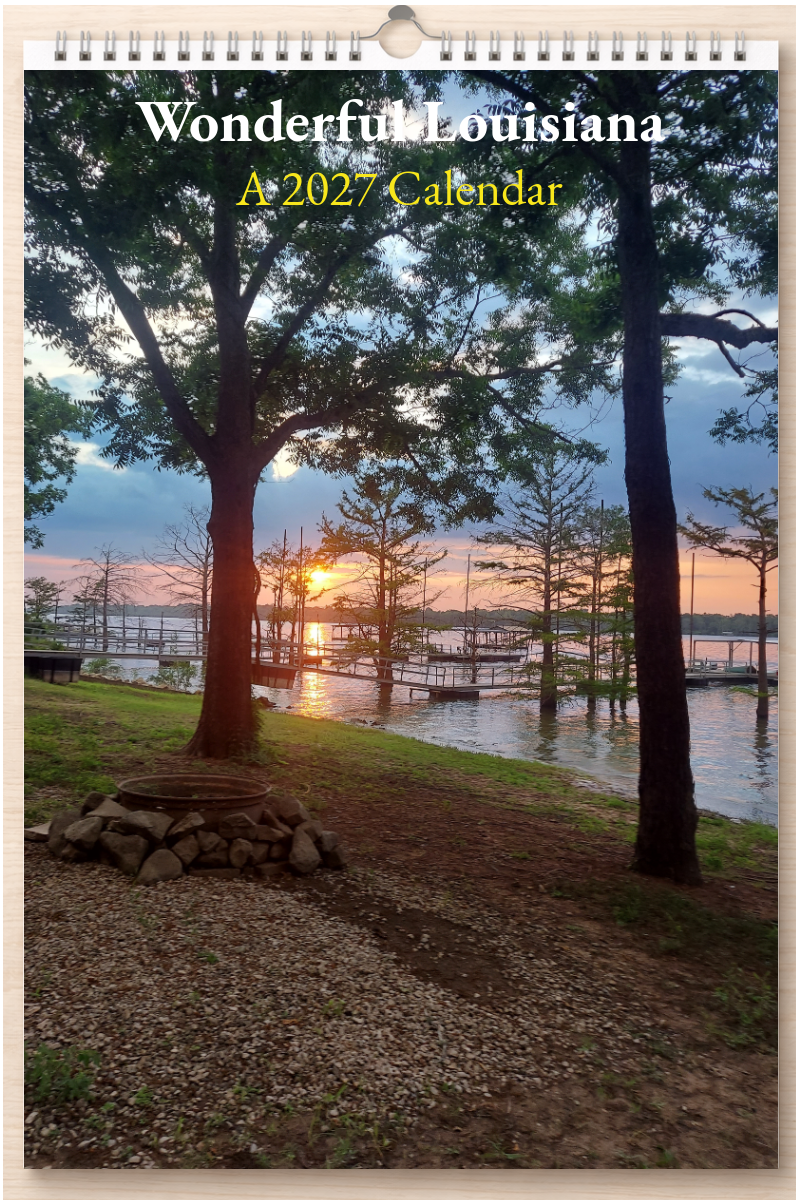 Wonderful Louisiana: A 2027 Calendar