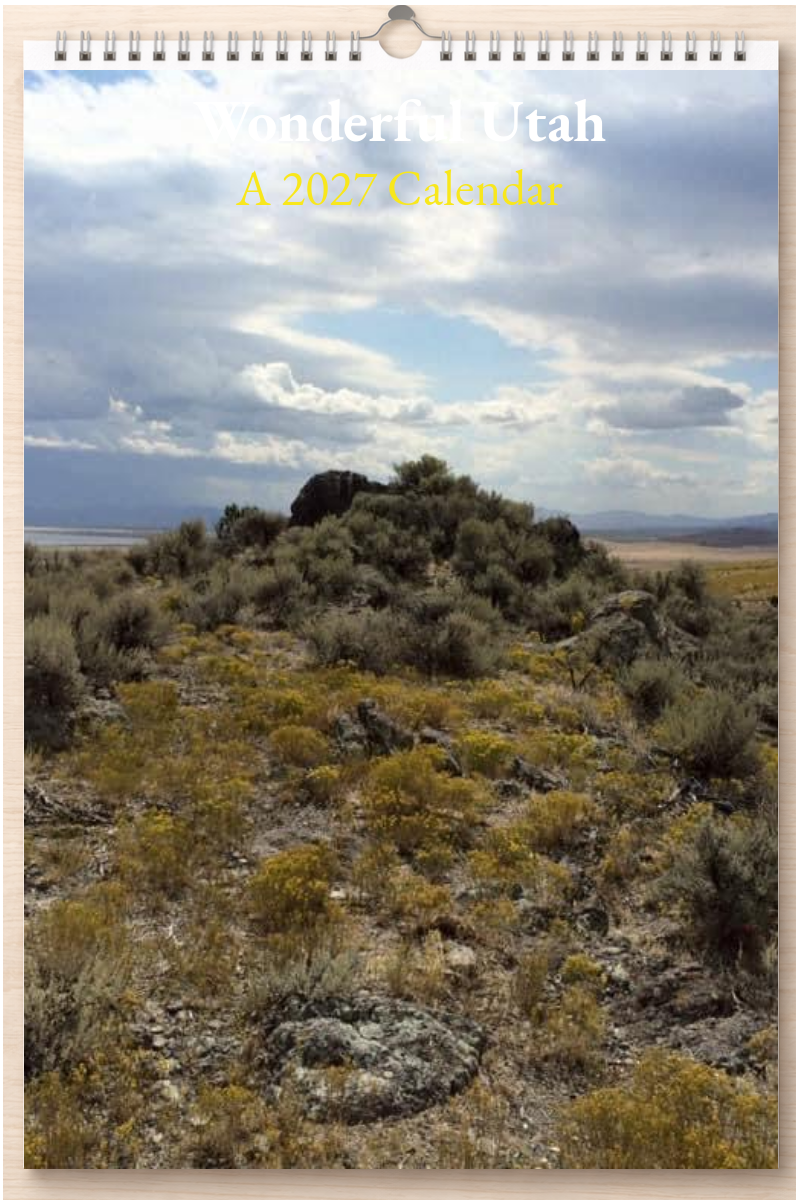 Wonderful Utah: A 2027 Calendar