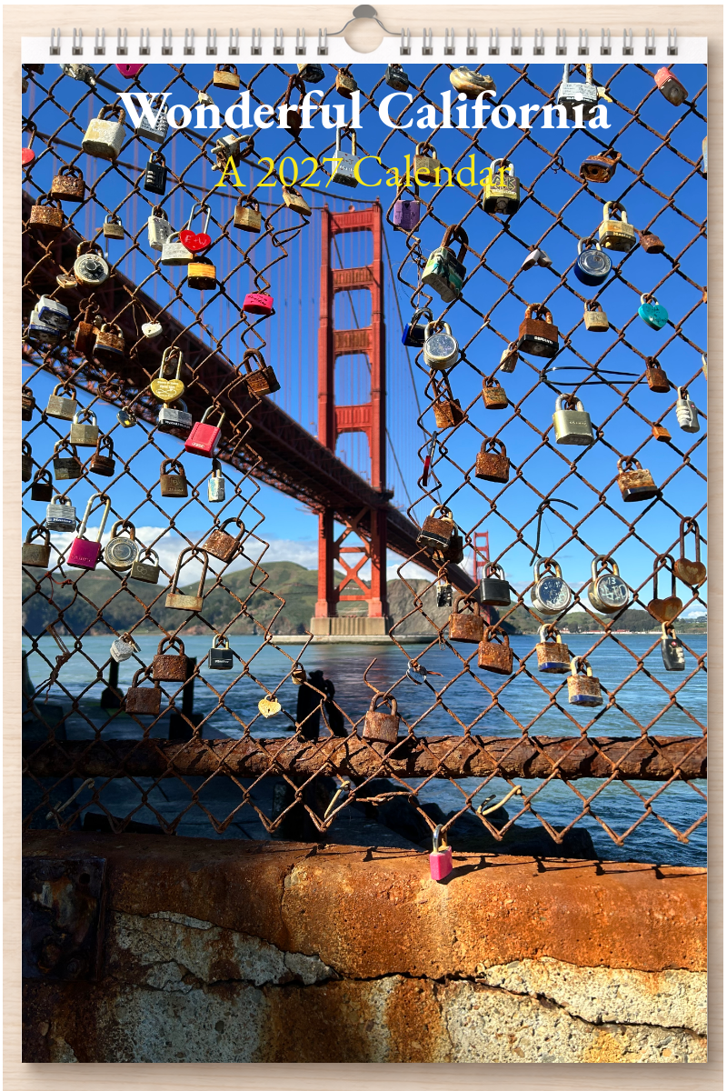 Wonderful California: A 2027 Calendar