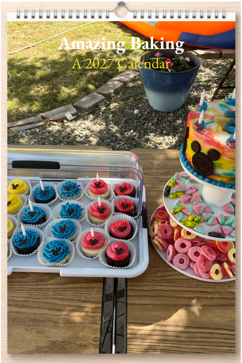 Amazing Baking: A 2027 Calendar