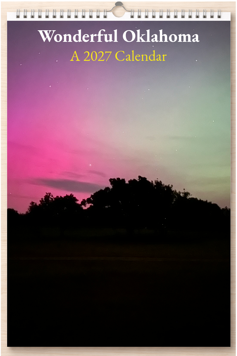 Wonderful Oklahoma: A 2027 Calendar