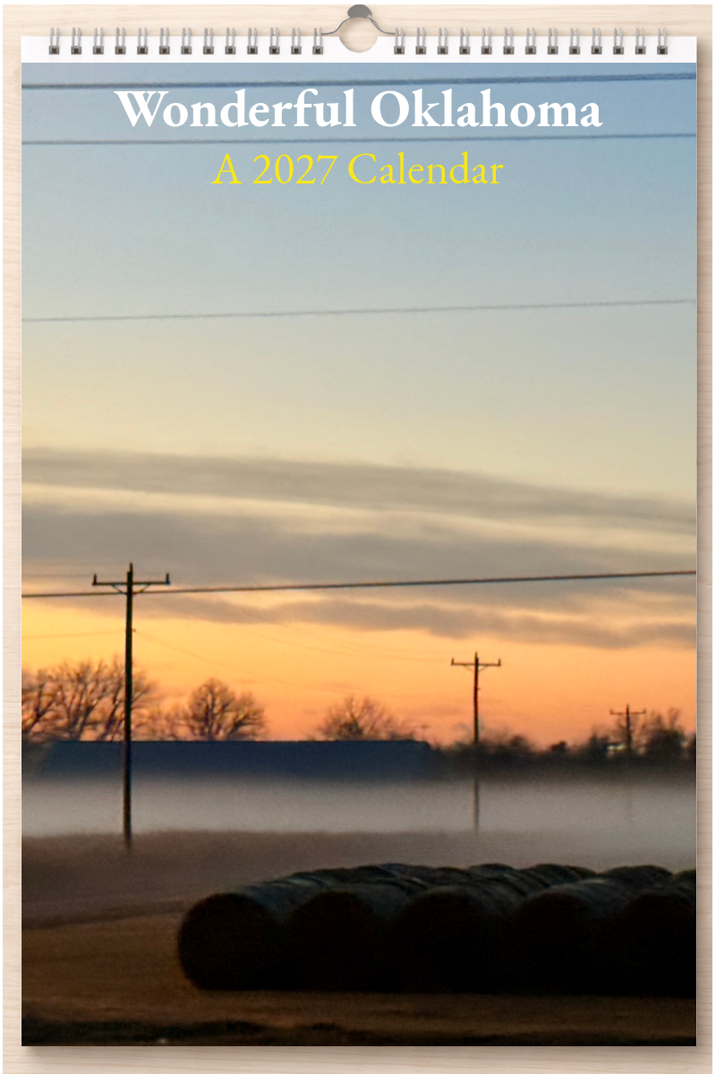 Wonderful Oklahoma: A 2027 Calendar