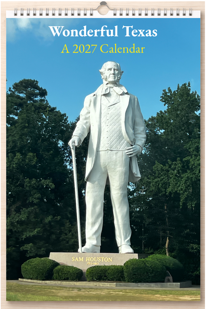 Wonderful Texas: A 2027 Calendar
