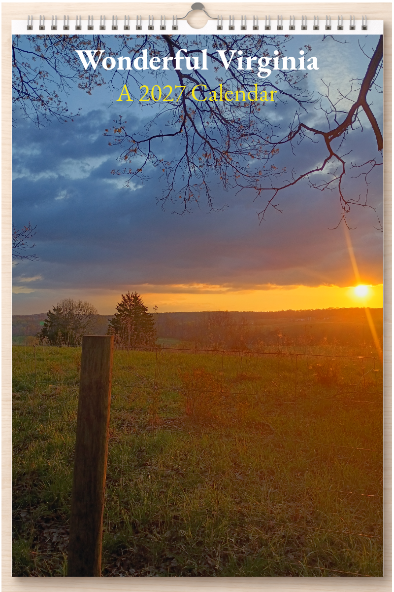 Wonderful Virginia: A 2027 Calendar