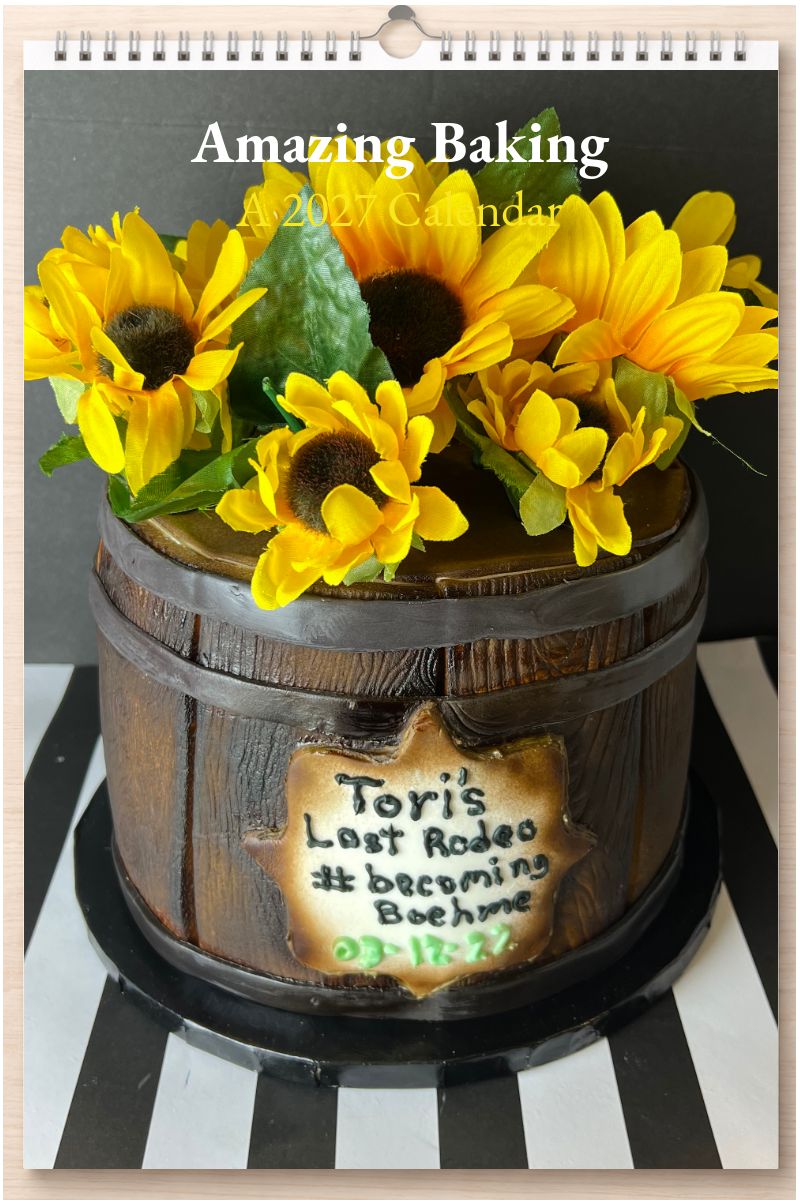Amazing Baking: A 2027 Calendar
