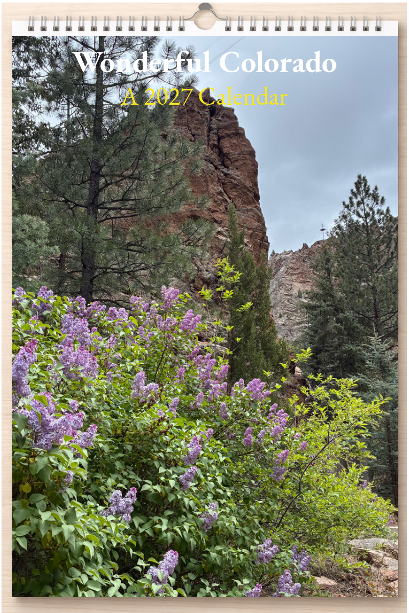 Wonderful Colorado: A 2027 Calendar