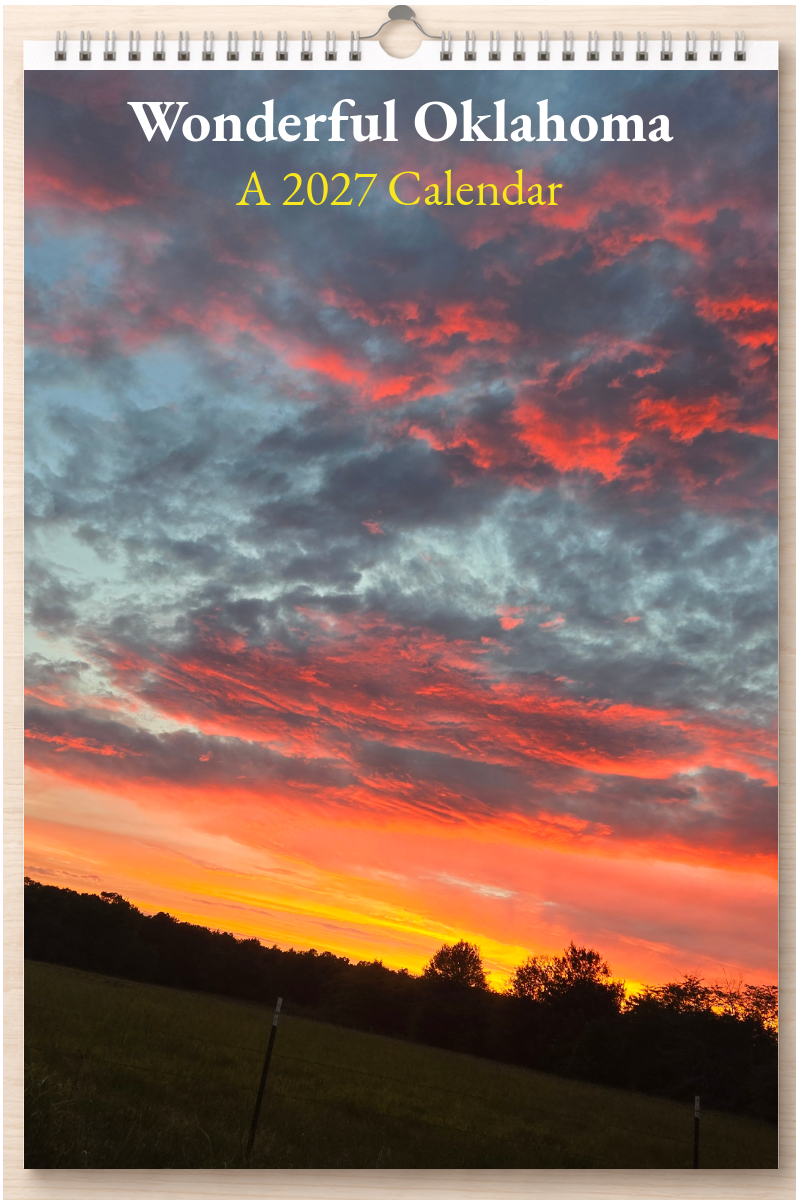Wonderful Oklahoma: A 2027 Calendar