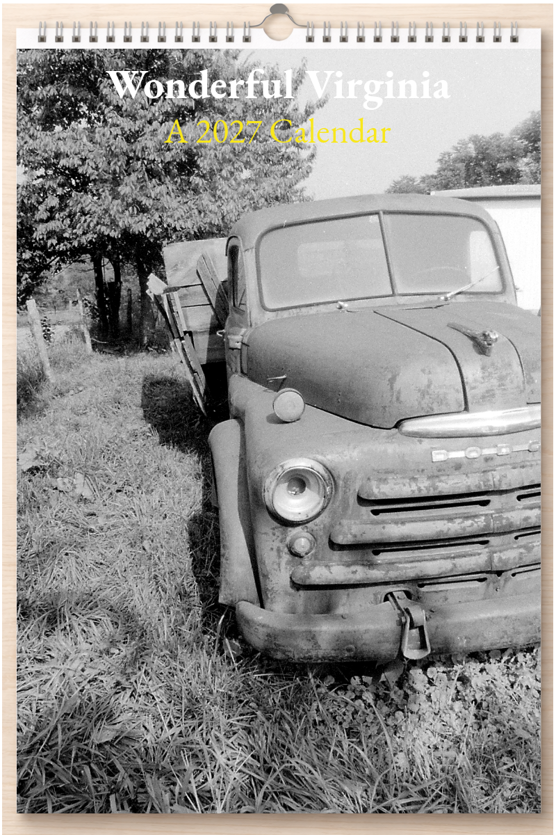 Wonderful Virginia: A 2027 Calendar