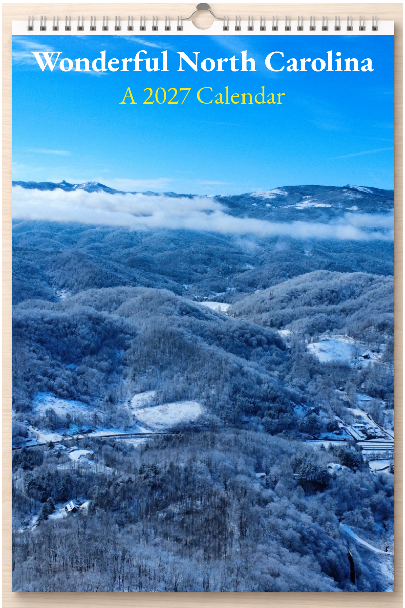 Wonderful North Carolina: A 2027 Calendar