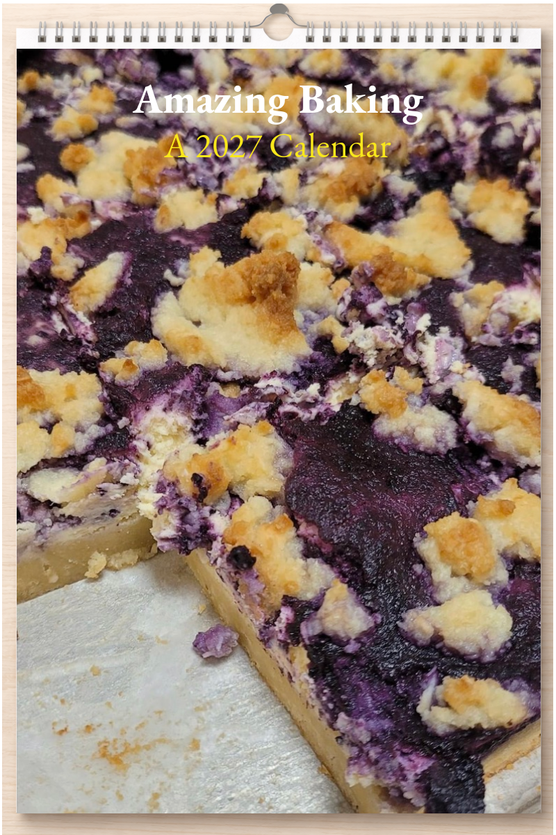 Amazing Baking: A 2027 Calendar