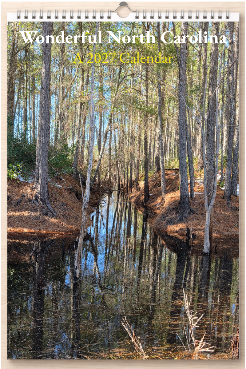 Wonderful North Carolina: A 2027 Calendar