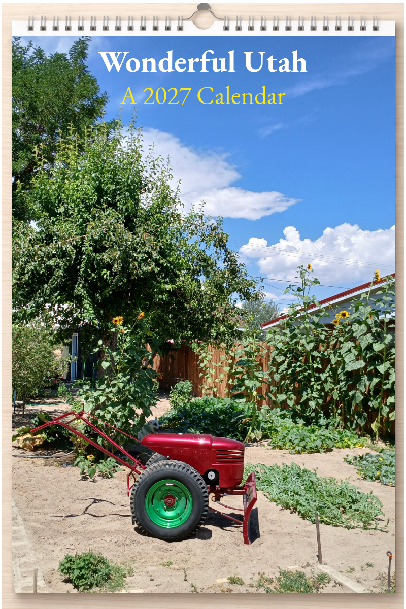 Wonderful Utah: A 2027 Calendar