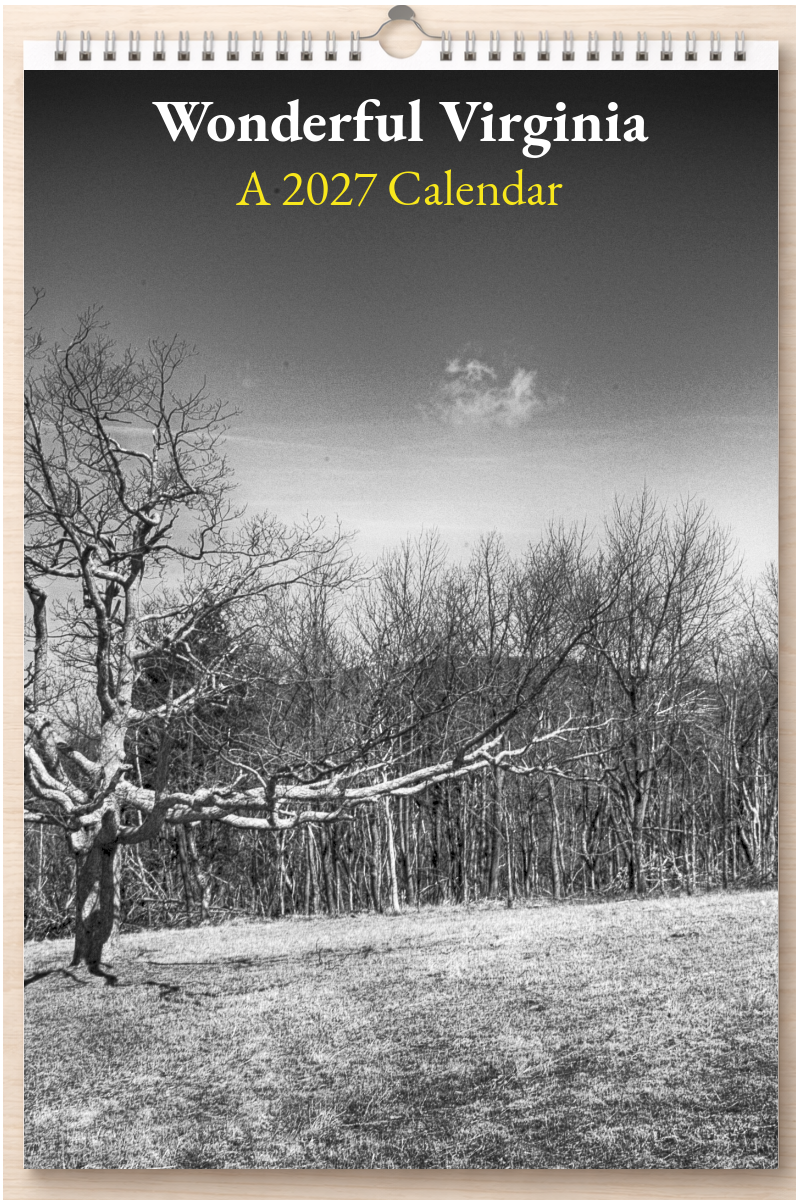 Wonderful Virginia: A 2027 Calendar