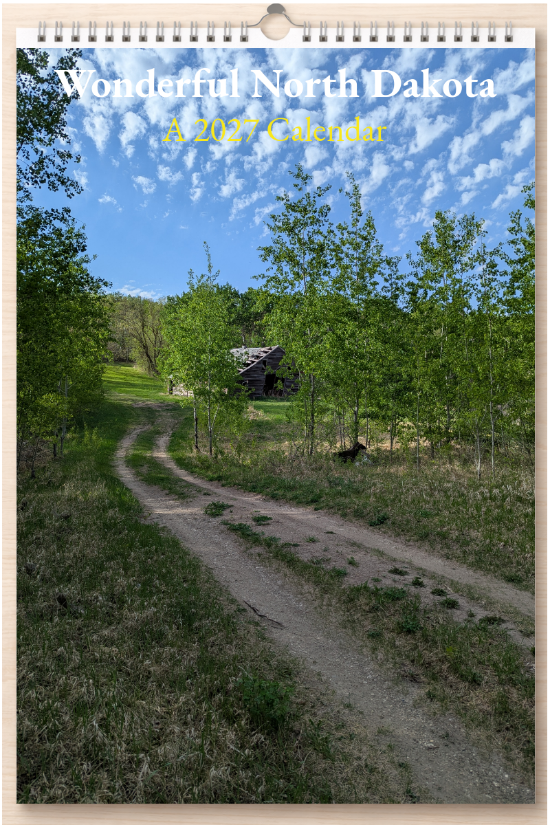 Wonderful North Dakota: A 2027 Calendar