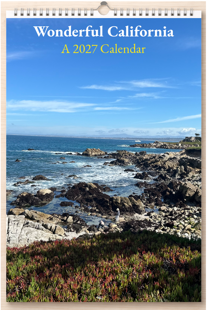 Wonderful California: A 2027 Calendar