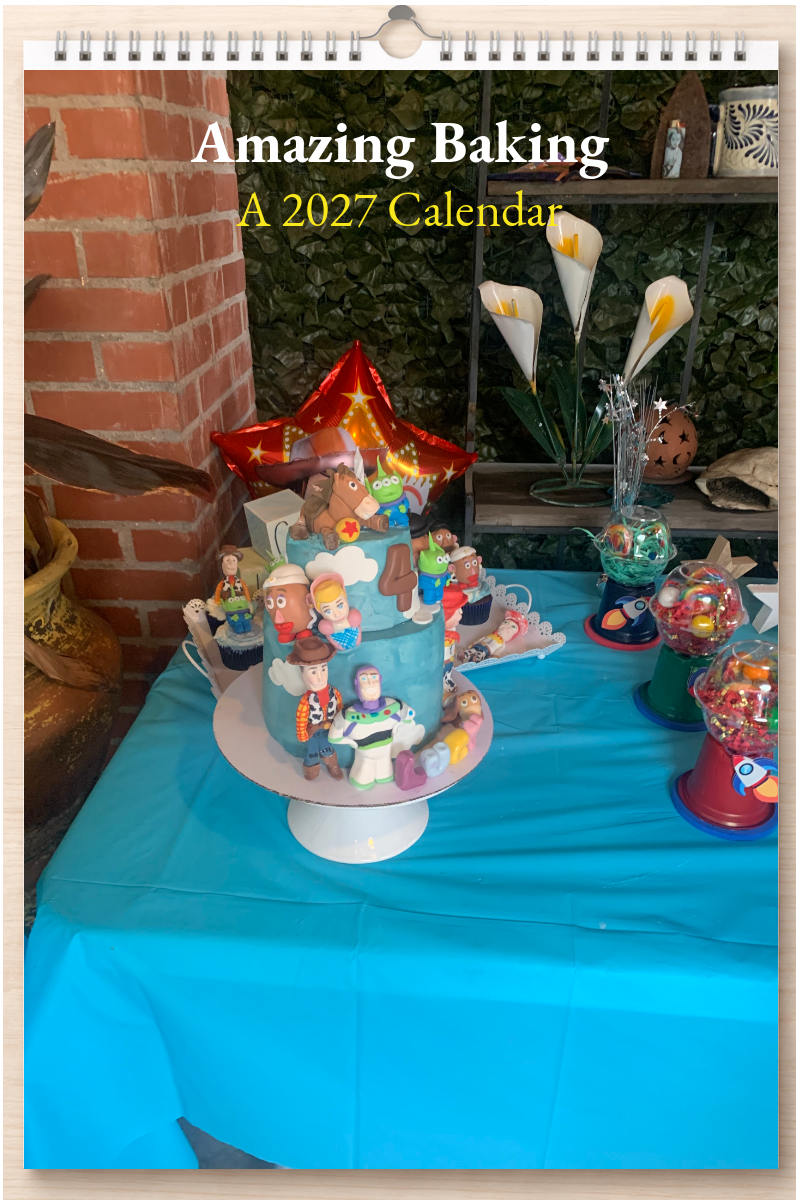 Amazing Baking: A 2027 Calendar