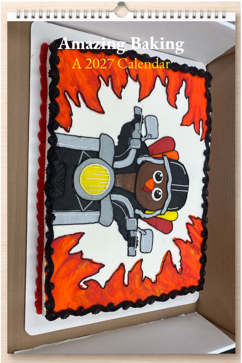 Amazing Baking: A 2027 Calendar