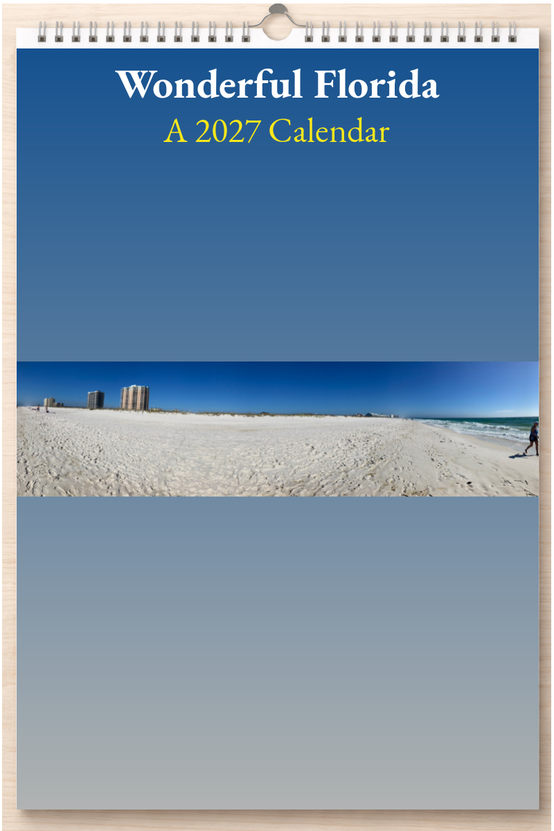 Wonderful Florida: A 2027 Calendar