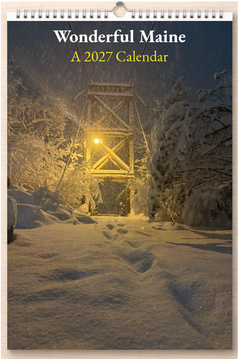 Wonderful Maine: A 2027 Calendar