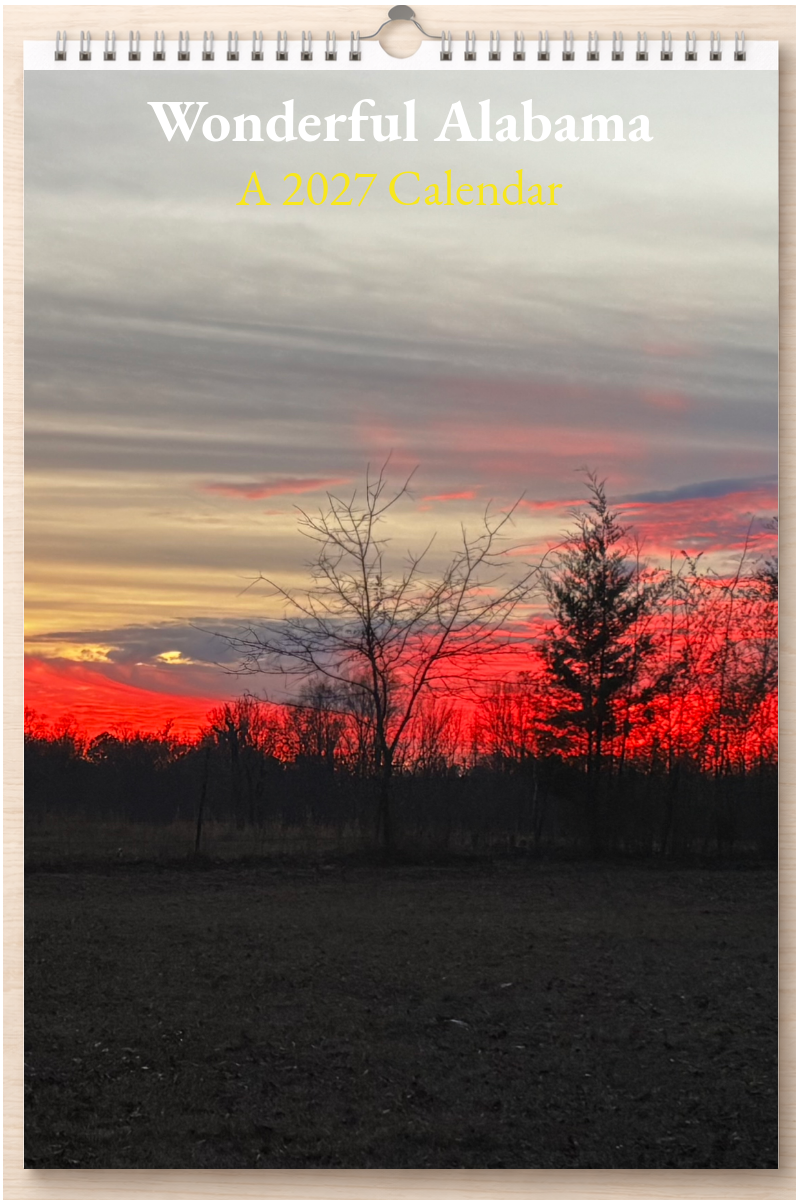 Wonderful Alabama: A 2027 Calendar