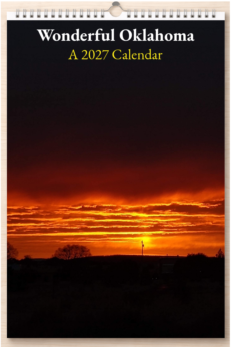 Wonderful Oklahoma: A 2027 Calendar