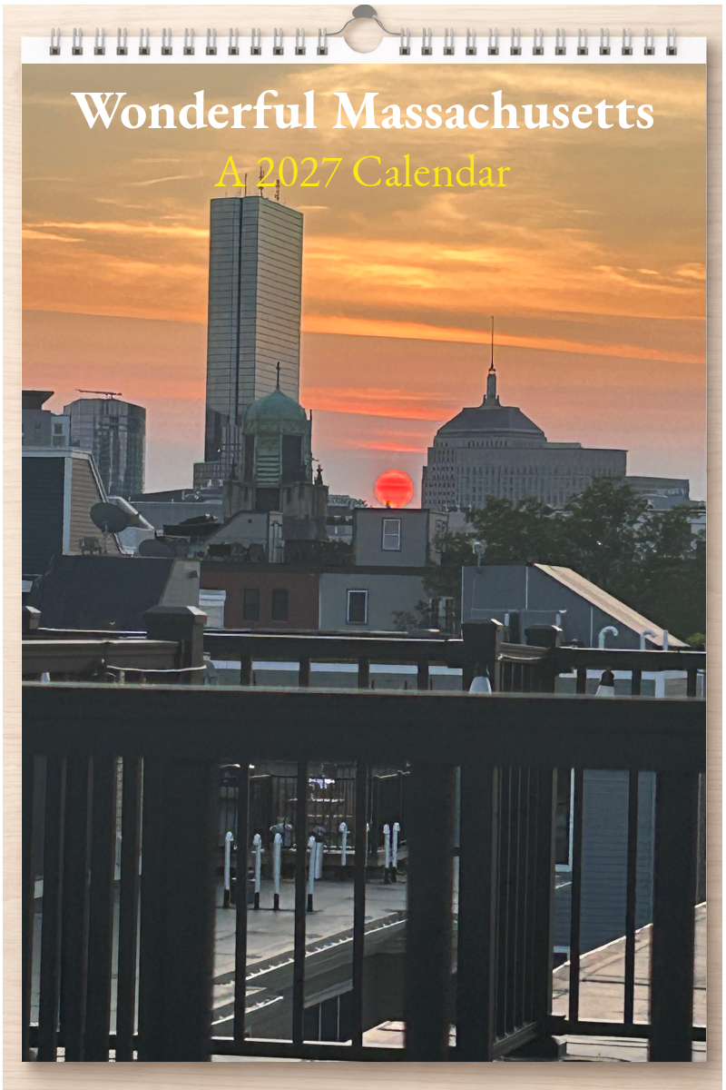 Wonderful Massachusetts: A 2027 Calendar