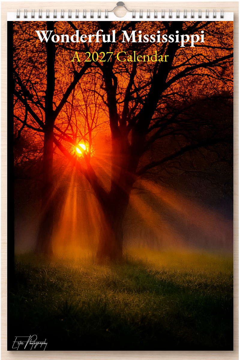 Wonderful Mississippi: A 2027 Calendar