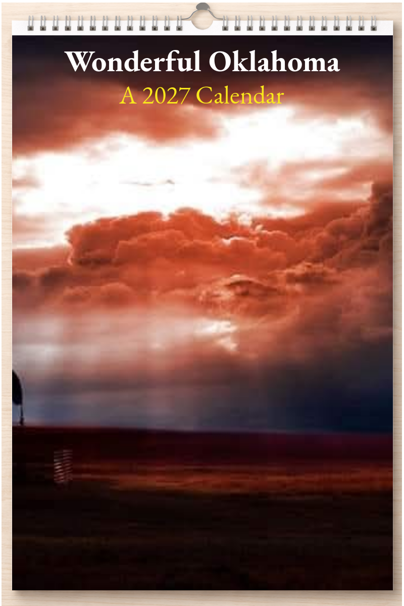Wonderful Oklahoma: A 2027 Calendar