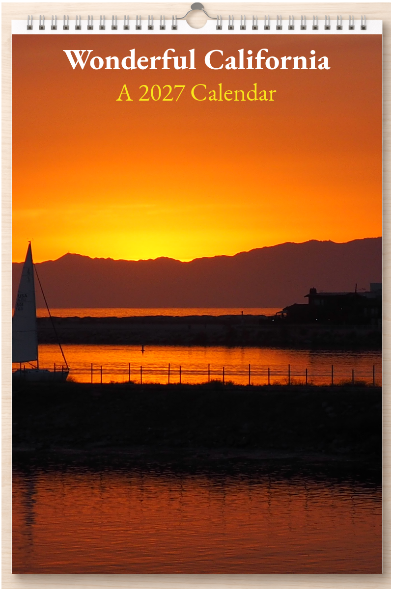 Wonderful California: A 2027 Calendar