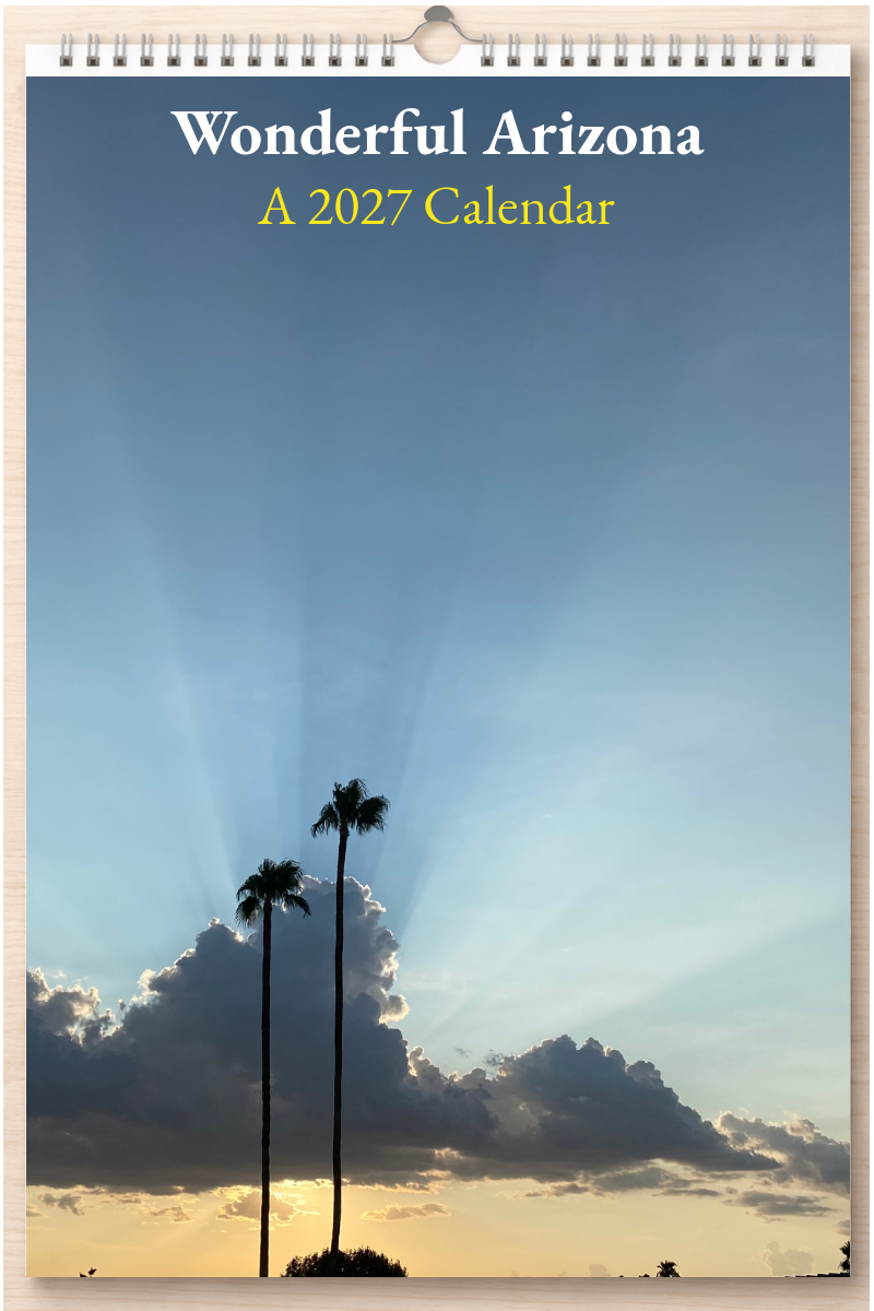 Wonderful Arizona: A 2027 Calendar