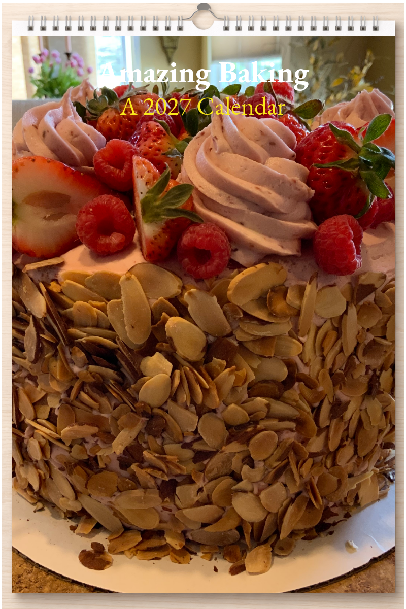 Amazing Baking: A 2027 Calendar