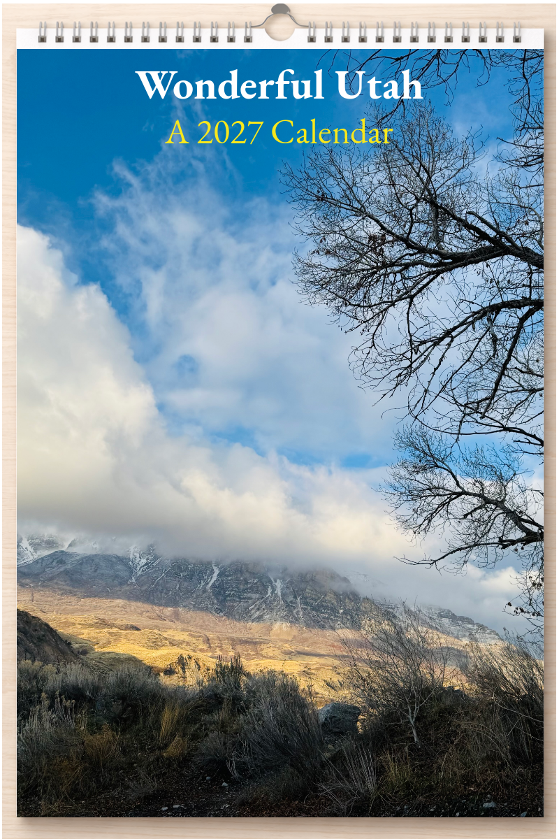 Wonderful Utah: A 2027 Calendar