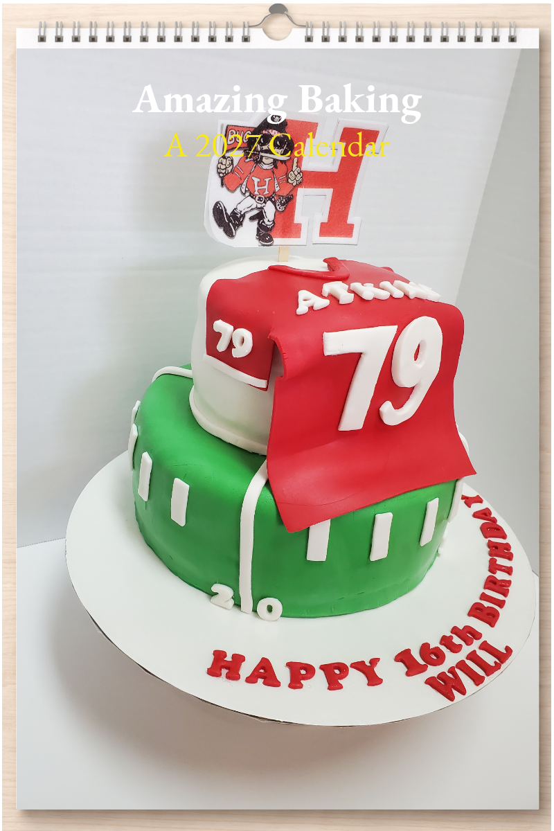 Amazing Baking: A 2027 Calendar