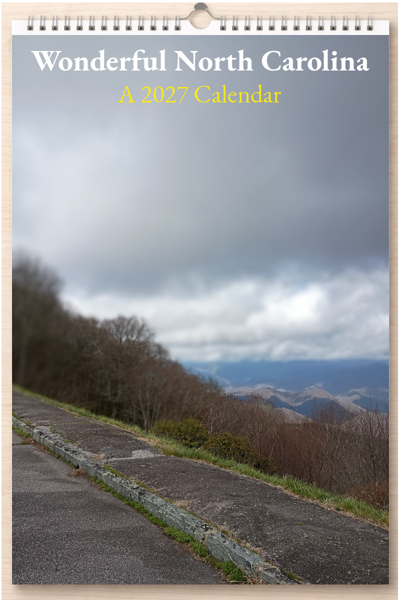Wonderful North Carolina: A 2027 Calendar