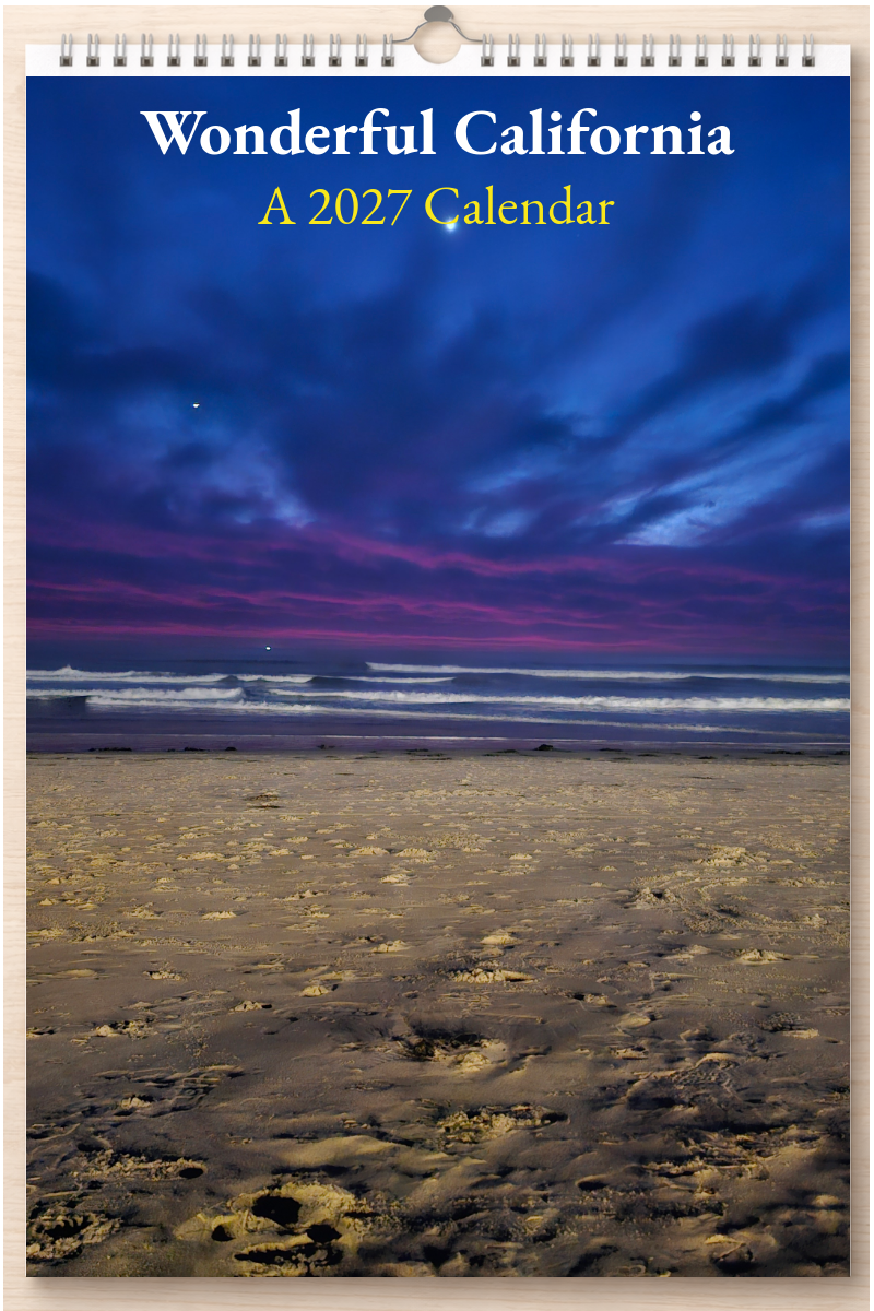 Wonderful California: A 2027 Calendar