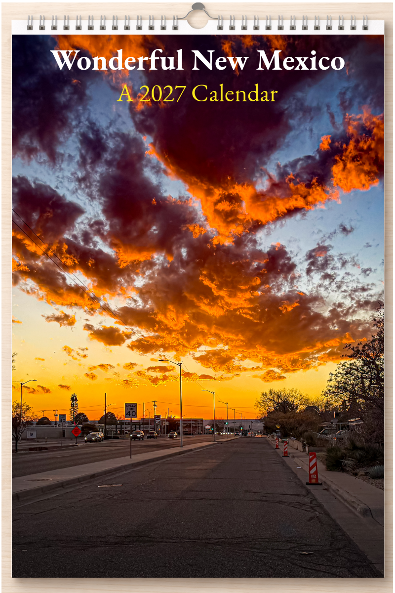 Wonderful New Mexico: A 2027 Calendar